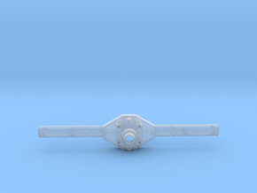 Front Axle Housing in Clear Ultra Fine Detail Plastic