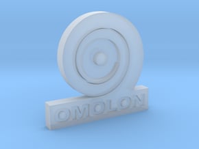Omolon Foundry Personal Emblem in Clear Ultra Fine Detail Plastic
