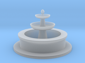 Tabletop: Minimal Water Fountain in Clear Ultra Fine Detail Plastic