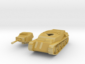 Toldi III No Side Armor Hungarian WW2 Tank 1/100th in Tan Fine Detail Plastic