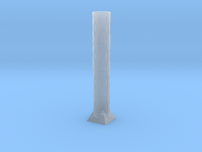 40x199 Beam Vase in Clear Ultra Fine Detail Plastic