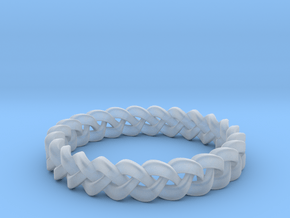 Napkin Holder Braided in Clear Ultra Fine Detail Plastic