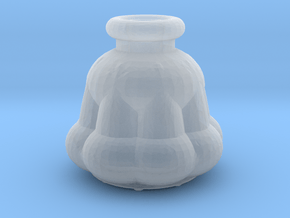 Potion Bottle #3 in Clear Ultra Fine Detail Plastic