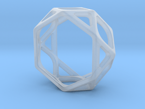 Structural Ring size 6 in Clear Ultra Fine Detail Plastic
