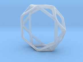 Structural Ring size 12 in Clear Ultra Fine Detail Plastic