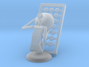 Lala - Playing abacus - DeskToys in Clear Ultra Fine Detail Plastic