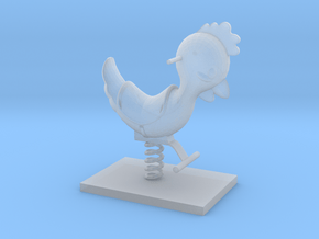 Playground chicken in Clear Ultra Fine Detail Plastic