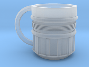 Rocket Mug in Clear Ultra Fine Detail Plastic