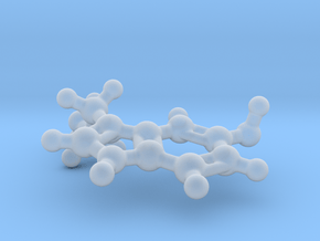 Serotonin: The "Happy" Molecule  in Clear Ultra Fine Detail Plastic