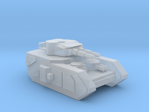 [5] Heavy Tank (Dual Cannon) in Clear Ultra Fine Detail Plastic