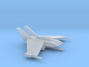 [5] Fighter-Interceptor in Clear Ultra Fine Detail Plastic