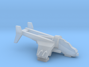 [5] Gunship in Clear Ultra Fine Detail Plastic