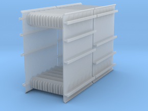 End Rack 2-pack in Clear Ultra Fine Detail Plastic