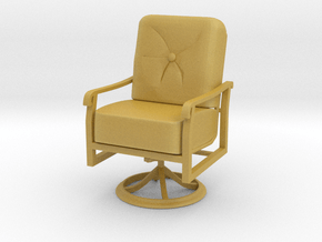 Mini Chair in Tan Fine Detail Plastic