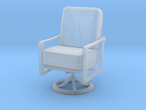Mini Chair in Clear Ultra Fine Detail Plastic