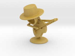 Lala "Playing Guitar" - DeskToys in Tan Fine Detail Plastic