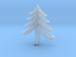 Fancy Tree in Clear Ultra Fine Detail Plastic