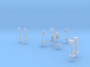 MCB-OD Level Crossing Equipment in Clear Ultra Fine Detail Plastic