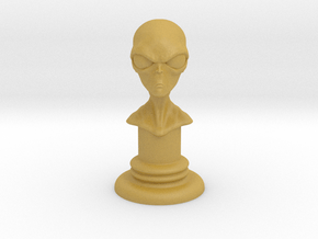Alien-04 in Tan Fine Detail Plastic