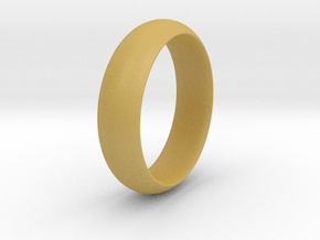 Wedding ring in Tan Fine Detail Plastic
