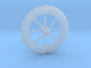 Pocket highway wheel set in Clear Ultra Fine Detail Plastic