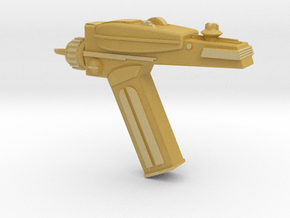Star Trek Phaser Keychain in Tan Fine Detail Plastic