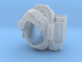 Halo 5 Argus/linda 1/6 scale helmet in Clear Ultra Fine Detail Plastic