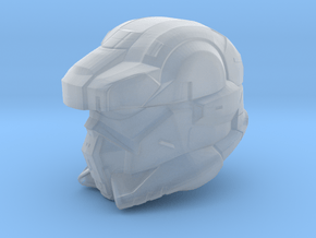 Halo 4 EOD helmet 1/6 scale helmet in Clear Ultra Fine Detail Plastic