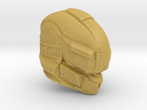 Halo 5 Gungnir 1/6 scale helmet in Tan Fine Detail Plastic