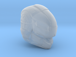 Halo 5 Gungnir 1/6 scale helmet in Clear Ultra Fine Detail Plastic