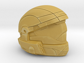 Halo 3 Odst custom 1/6 scale helmet in Tan Fine Detail Plastic
