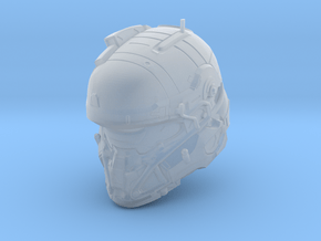 Halo 5 Tanaka/Technician 1/6 scale Helmet in Clear Ultra Fine Detail Plastic