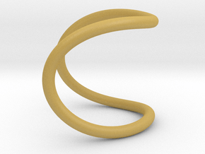 ring of infinity in Tan Fine Detail Plastic