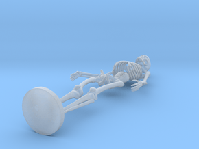 1:24 1:25 Skeleton in Clear Ultra Fine Detail Plastic