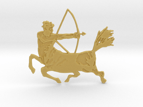 Centaur with bow in Tan Fine Detail Plastic
