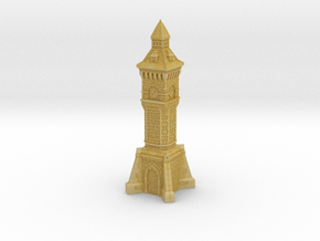 TT Gauge - Victorian Clock Tower in Tan Fine Detail Plastic