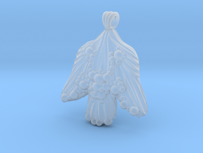 Abstract Angel in Clear Ultra Fine Detail Plastic