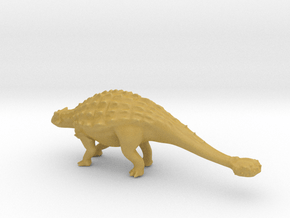 Jurassic World Dinosaurs Ankylosaurus Model A.01 in Tan Fine Detail Plastic