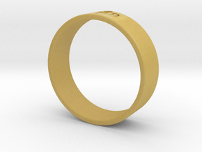 James Bond: Spectre Ring - Size 13 in Tan Fine Detail Plastic