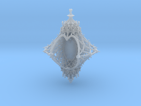 Ornament of the Angelic Spirit [customizable] in Clear Ultra Fine Detail Plastic