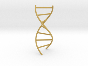 DNA Pendant in Tan Fine Detail Plastic