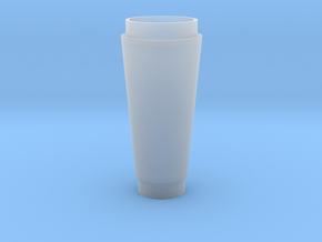 Dark City Syringe (Glass) in Clear Ultra Fine Detail Plastic