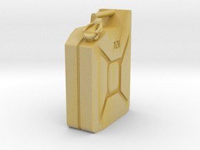 10L Jerry Can 1/10 scale in Tan Fine Detail Plastic