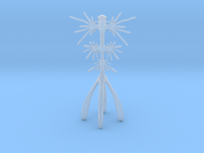 Blue Angel Tree Topper (for a good cause) in Clear Ultra Fine Detail Plastic