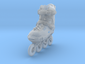 Free Style Roller Skate, heavily detailed in Clear Ultra Fine Detail Plastic