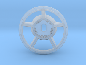 1/16 E-100  Drive Wheel  Part 1    in Clear Ultra Fine Detail Plastic