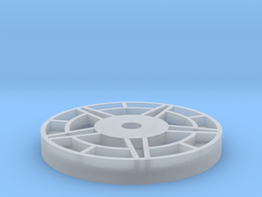 1/16 Idler Wheel E-100  Part 3 in Clear Ultra Fine Detail Plastic