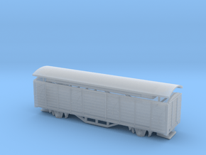 1:220 Güterwagen Gbs DR für Spur Z  in Clear Ultra Fine Detail Plastic