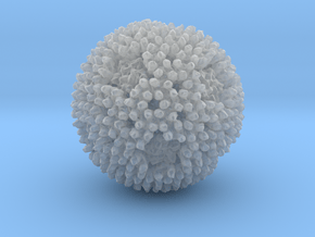 Reovirus in Clear Ultra Fine Detail Plastic