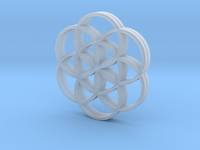 Flower of Life is the source of the universe in Clear Ultra Fine Detail Plastic